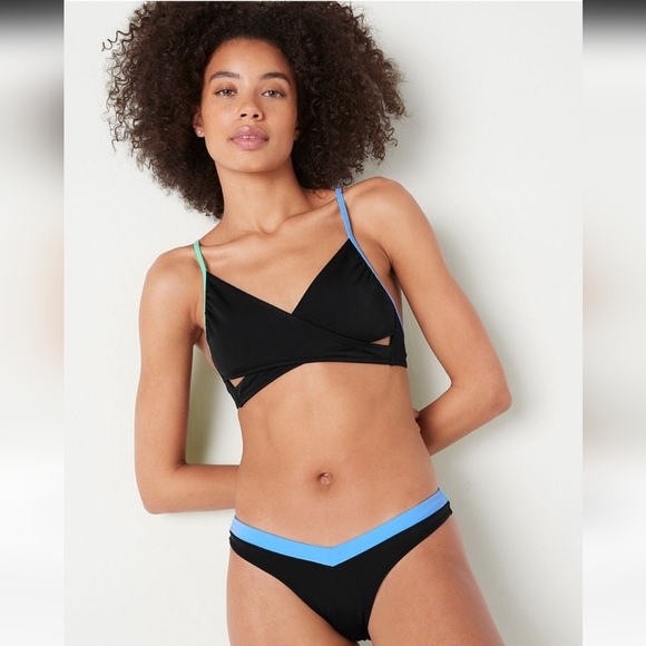 PINK Victoria's Secret Other - VS PINK Bodwrap bikini top with high waisted bikini bottom.Set is the 1 …